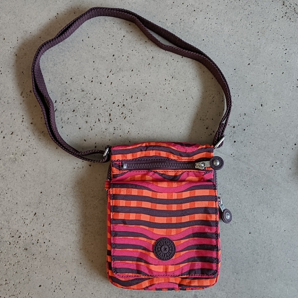 Kipling El Dorado Crossbody Bag - Orange/Pink